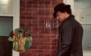 Nico Vázquez como Rocky para su nueva obra de teatro.