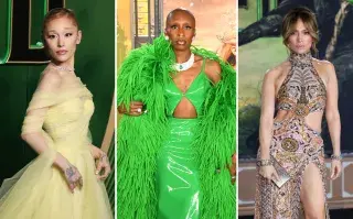 Los mejores looks en la alfombra roja del estreno de la película Wicked.