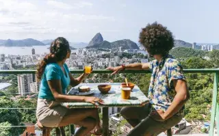 Rooftop en Río de Janeiro.