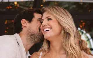 El deslumbrante look de Stephanie Demner en su fiesta de casamiento con Guido Pella