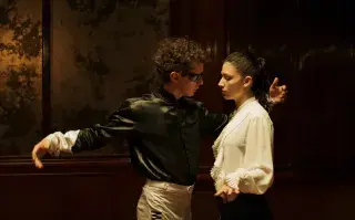 Nahuel Pérez Biscayart y Úrsula Corberó