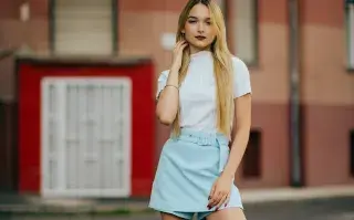 Las polleras pantalones se vienen a full en la nueva temporada