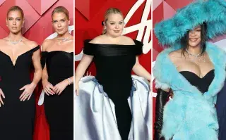 Armado con fotos de Los mejores looks en la alfombra roja de los Fashion Awards 2024