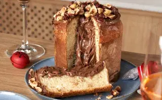 pan dulce con dulce de leche