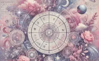 La rueda zodiacal, con los símbolos de los 12 signos astrales.