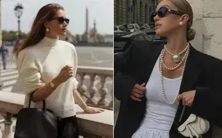Aros de perlas: el accesorio 'old money' que eleva los looks y es tendencia Aros de perla