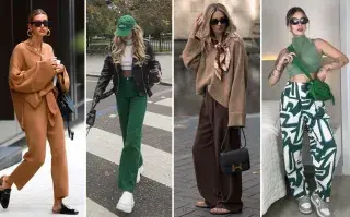 Ni Mocha Mousse ni Green Glow: este es el color que invade la moda esta temporada mujeres vestidas en color marron y verde
