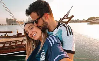 Sofi Martínez y Diego Leuco