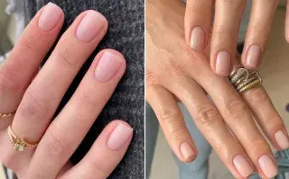 Soap nails: así son las uñas simples y elegantes que usa Selena Gomez Uñas naturales
