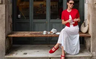 Las ballerinas vuelven a ser protagonistas en looks de día