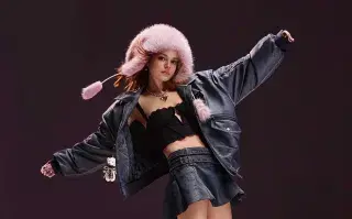 Muna Pauls debutó como modelo Muna Pauls en la campaña de 47 street