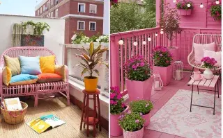 Con algunas ideas deco y un poco de color podés convertir tu balcón en un espacio soñado