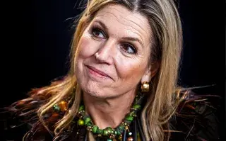 El collar de El Rey León que lució Máxima Zorreguieta.