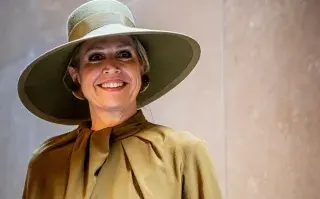 Máxima Zorreguieta asistió a la inauguración de la exposición “Above Ground Level, 25 Years of Archaeological Finds” en el Museo Nacional de Antigüedades de Leiden