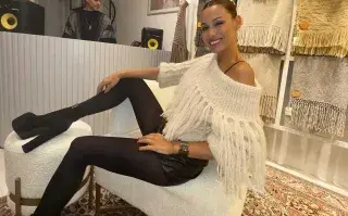 Pampita Ardohain lanzó una colección de ponchos en conjunto a Ceferina