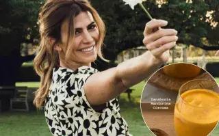 Juliana Awada compartió la receta de su jugo de frutas especial