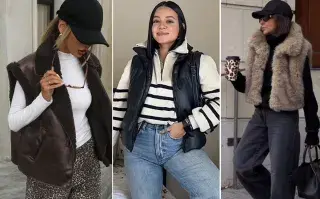 Aunque hoy lo elijamos como abrigo estrella del invierno, el chaleco también funciona genial en media estación.