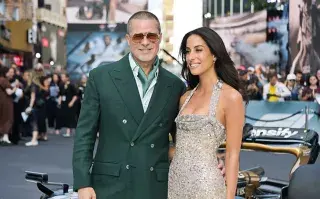 Brad Pitt y su novia, Inés de Ramón, brillaron en la red carpet de la premiere europea de F1 en Londres Brad Pitt y su novia, Inés de Ramón presentes en la red carpet de la premiere de F1 en Europa
