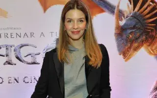 Marcela Kloosterboer dijo presente en la Avant Premiere de Cómo entrenar a tu dragón