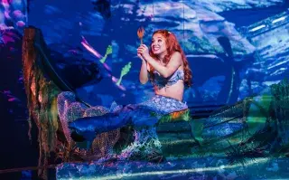 La Sirenita: así es el musical de Disney que acaba de estrenar en el Teatro Gran Rex Albana Fuentes, la protagonista de La Sirenita