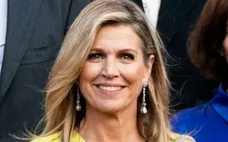Máxima Zorreguieta apostó por un estilismo en verde lima para la cumbre de la OTAN Máxima Zorreguieta con look verde lima en la cumbre de la OTAN