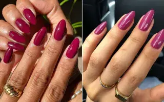 Berry nails: las uñas color fruta que son furor este invierno
