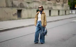 Los jeans con los botones torcidos son la última tendencia de la moda