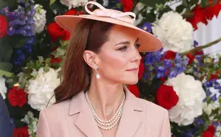Así es el estilo balletcore de la princesa Kate Middleton Kate Middleton lució un estilismo en color rosa palo firmado por Dior