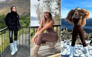 De Pampita a Wanda Nara: estas son las botas de nieve que son tendencia en las redes sociales
