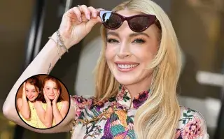 Lindsay Lohan recrea looks de Juego de gemelas en premiere de Otro viernes de locos Foto de Lindsay Lohan.