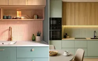 Ni madera de nogal: esta es la tendencia en muebles de cocina que será furor en 2026