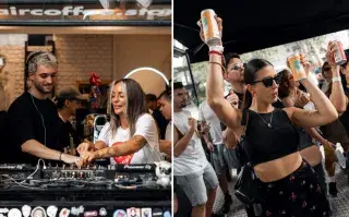 Coffee raves y coffee discos: así es la revolución diurna del ocio sin alcohol que es tendencia Gente pasando música electrónica