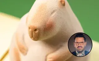 Foto de Don Carpi, el carpincho de chocolate de Damián Betular.