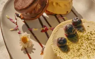 Receta de panacota de yerba mate