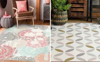 En un cuarto o en un living, las alfombras vinílicas son perfectas para cualquier espacio de tu casa