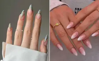 Uñas acrílicas tendencia en agosto: 10 diseños de nail art para que te inspires