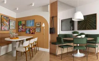 Comedores pequeños con estilo y mucho diseño