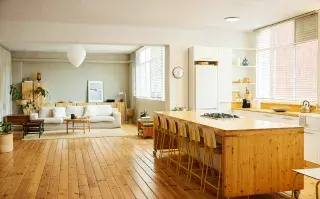 Los mejores tips y tendencias para tener una cocina abierta sin perder la privacidad Foto de cocina.