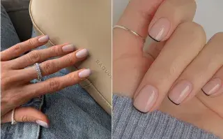 Micro French: la manicura minimalista que será furor la próxima temporada 