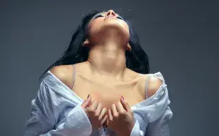 mujer teniendo un orgasmo
