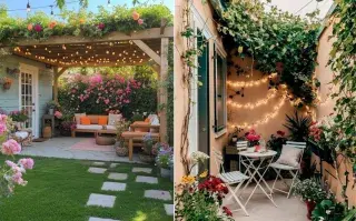 Pequeños jardines con estilo: 5 ideas para aprovechar el espacio al máximo