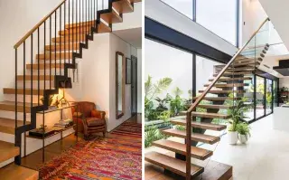 Las escaleras ya no son solo un medio para subir y bajar: en 2025, se transforman en verdaderas joyas del diseño interior.