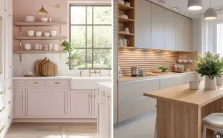 La cocina se reinventa y deja atrás los revestimientos tradicionales para abrir paso a materiales innovadores
