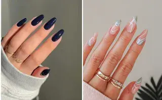 Las uñas se transforman en pequeñas esculturas