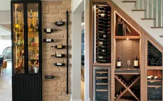 Mini cavas: 10 ideas simples y económicas para guardar vinos