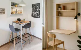 Mini muebles: 10 ideas simples para optimizar espacio en tu casa