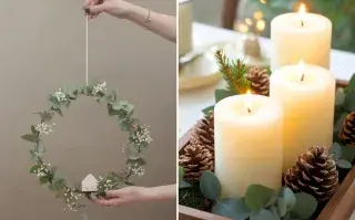 Cómo decorar tu casa para Navidad con ideas económicas y en tonos neutros
