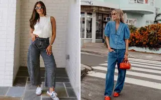 Los baggy jeans estarán presentes en los looks de primavera-verano durante el 2026