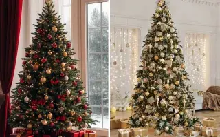 El clásico árbol de Navidad queda en el olvido para darle lugar a un nuevo estilo