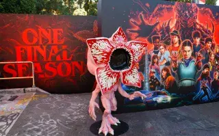 Foto de una activación de Stranger Things 5